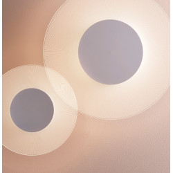 Sieninis LED šviestuvas Halftone 600 15,5W baltas skubiai
