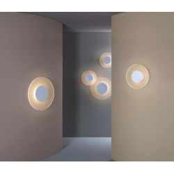 Sieninis LED šviestuvas Halftone 600 15,5W baltas atsiliepimai