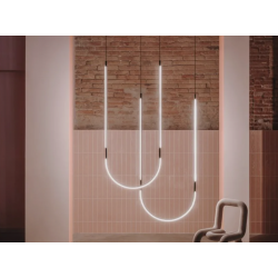 PAKABINAMAS LED ŠVIESTUVAS TUBS MODULAR Double Arch 71,2W juodas dimeriuojamas pigiau