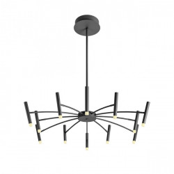 Pakabinamas LED šviestuvas RAYEN 60W juodas dimeriuojamas