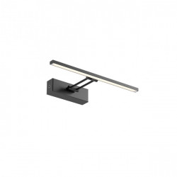 Sieninis LED šviestuvas LINEAR 8W juodas pigiau