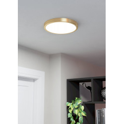 LUBINIS LED šviestuvas FUEVA 5 17W round žalvario spalvos kaina