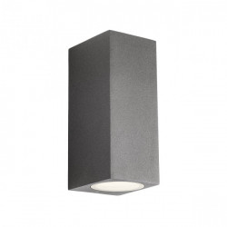 SIENINIS LED šviestuvas BRIO 2 10W tamsiai pilkas