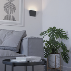 Sieninis LED šviestuvas STEALTH 9W juodas dimeriuojamas pigiau