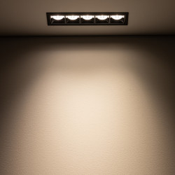 ĮLEIDŽIAMAS LED ŠVIESTUVAS MIDI 40W 3000K JUODAS skubiai