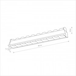 ĮLEIDŽIAMAS LED ŠVIESTUVAS MIDI 40W 3000K JUODAS atsiliepimai