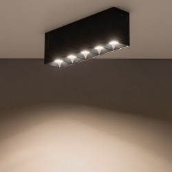 LUBINIS LED ŠVIESTUVAS MIDI 20W 4000K JUODAS pristatymas