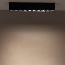 LUBINIS LED ŠVIESTUVAS MIDI 40W 3000K JUODAS kaina