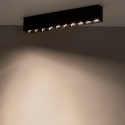 LUBINIS LED ŠVIESTUVAS MIDI 40W 3000K JUODAS pigiau