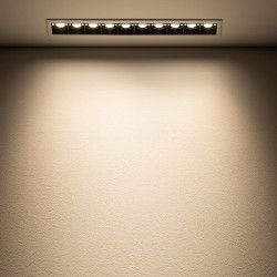 ĮLEIDŽIAMAS LED ŠVIESTUVAS MINI 20W 3000K BALTAS | JUODAS kaina