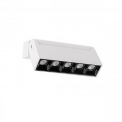 LUBINIS LED ŠVIESTUVAS FOCUS MINI 10W 3000K BALTAS | JUODAS internetu