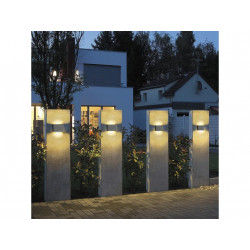 SIENINIS LED ŠVIESTUVAS KLIPPE 13W TAMSIAI PILKAS pigiau