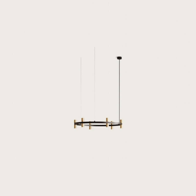 PAKABINAMAS LED ŠVIESTUVAS AROMAS DEL CAMPO TURA 36W  JUODAS | ĮVAIRIŲ SPALVŲ C1313-C