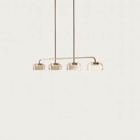 PAKABINAMAS LED ŠVIESTUVAS AROMAS IPON C1316/4/ORO/TRAN