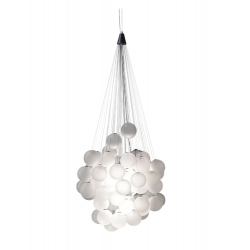 PAKABINAMAS LED ŠVIESTUVAS STOCHASTIC D50 18W BALTAS kaina