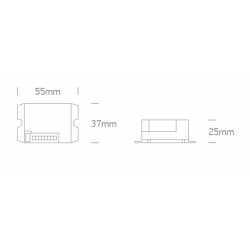 Įleidžiamas judesio daviklis 400W 230V