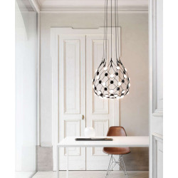 PAKABINAMAS LED ŠVIESTUVAS MESH D100 64W skubiai