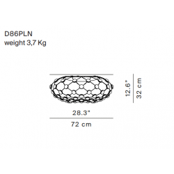 LUBINIS LED ŠVIESTUVAS MESH D72 50W internetu