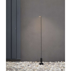 ĮKRAUNAMAS PASTATOMAS LED ŠVIESTUVAS FLIA H120 4W JUODAS kaina