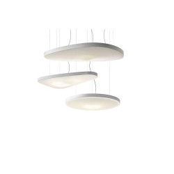 PAKABINAMAS LED ŠVIESTUVAS PETALE L136 45W BALTAS kaina