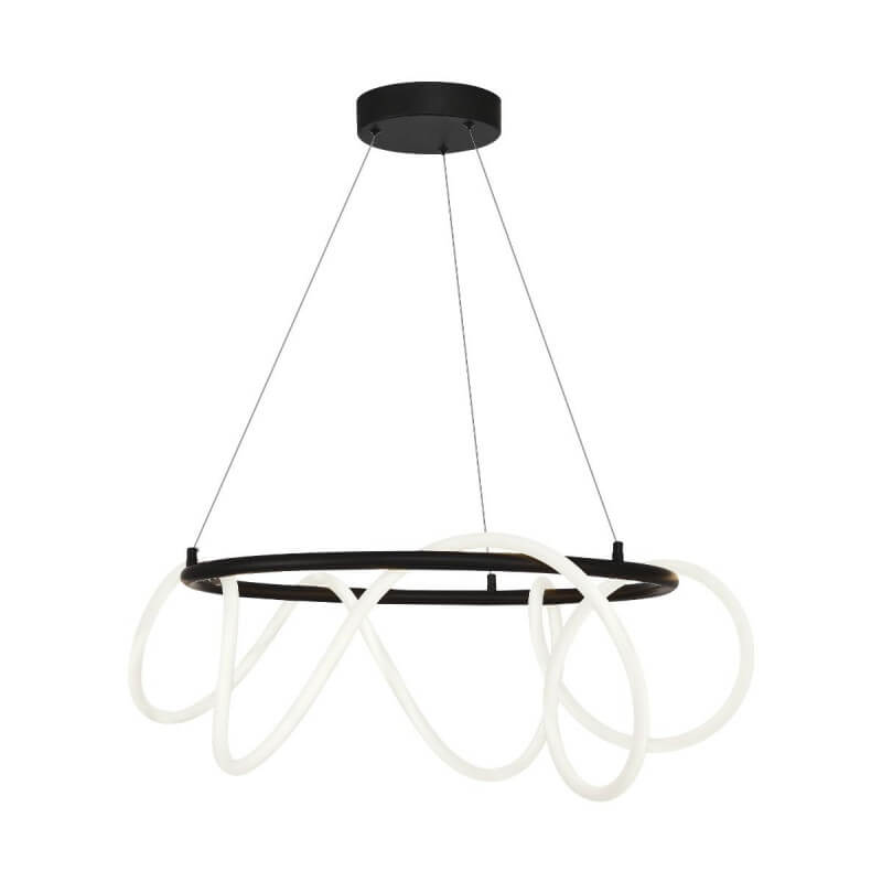 PAKABINAMAS LED ŠVIESTUVAS ZUMA LINE BALBO D60 58W JUODAS 20006PL-BK