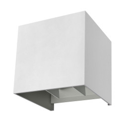 SIENINIS LED ŠVIESTUVAS FLOW 3000/4000 7,7W IP65 BALTAS