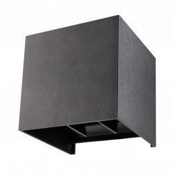 SIENINIS LED ŠVIESTUVAS FLOW 3000/4000 7,7W IP65 ANTRACITO SPALVOS