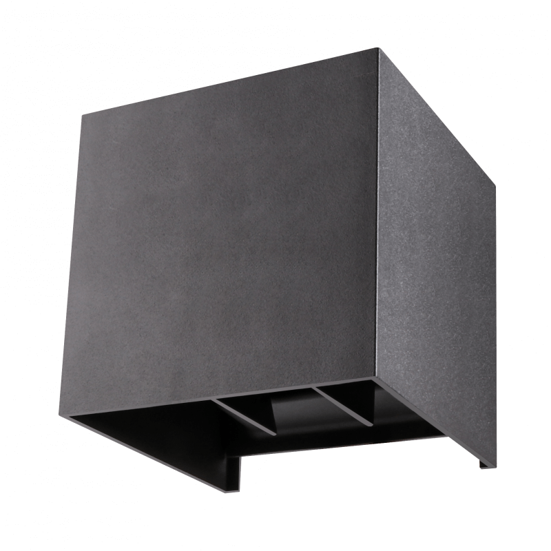 SIENINIS LED ŠVIESTUVAS FLOW 3000/4000 7,7W IP65 ANTRACITO SPALVOS LIGHT PLAN 4103A