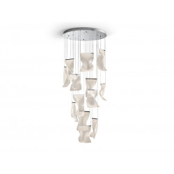 PAKABINAMAS LED ŠVIESTUVAS VELOS 63W CHROMO SPALVOS
