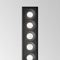 ĮLEIDŽIAMAS LED ŠVIESTUVAS LIKA FI SLIM 10W 3000K juodas internetu