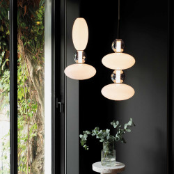 Pakabinamas LED šviestuvas LUMIERE-2 SP 34W baltas