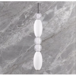 Pakabinamas LED šviestuvas LUMIERE-3 SP 39W baltas kaina