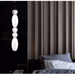 Pakabinamas LED šviestuvas LUMIERE-3 SP 39W baltas pigiau