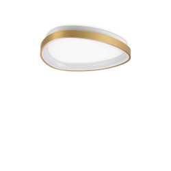 Lubinis LED šviestuvas GEMINI PL D042 23W žalvario spalvos