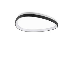 Lubinis LED šviestuvas GEMINI PL D061 29W juodas kaina