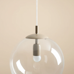 PAKABINAMAS ŠVIESTUVAS GLOBE D30 RUDAS kaina