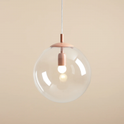PAKABINAMAS ŠVIESTUVAS GLOBE D30 ORANŽINĖS SPALVOS