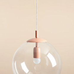 PAKABINAMAS ŠVIESTUVAS GLOBE D30 ORANŽINĖS SPALVOS kaina
