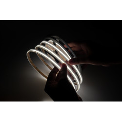 HERMETIŠKA COB LED JUOSTA 11W 24V IP67 3000K internetu