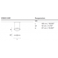 PAKABINAMAS ŠVIESTUVAS VISIO S M1 5,5W pristatymas