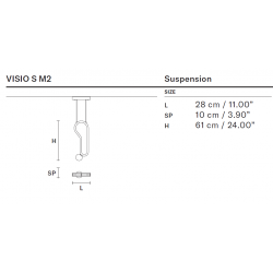 PAKABINAMAS ŠVIESTUVAS VISIO S M2 5,5W pristatymas
