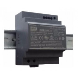 IMPULSINIS MAITINIMO ŠALTINIS TVIRTINAMAS ANT DIN BĖGIO 100W 12V