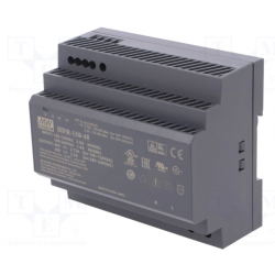 IMPULSINIS MAITINIMO ŠALTINIS TVIRTINAMAS ANT DIN BĖGIO 150W 48V