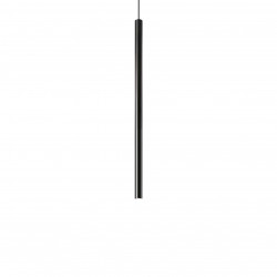 Pakabinamas LED šviestuvas ULTRATHIN SP d040 round juodas dali/push