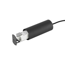 Pakabinamas LED šviestuvas ULTRATHIN SP d040 round juodas dali/push kaina