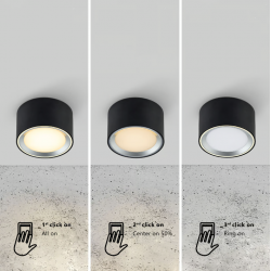 LUBINIS LED šviestuvas FALLON 6 BRUSHED STEEL skubiai