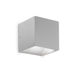 SIENINIS LED ŠVIESTUVAS RUBIK AP 3000K 8,5W pilkas