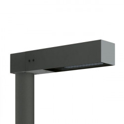 PASTATOMAS LED ŠVIESTUVAS FLAG 330 POST 19W ANTRACITO SPALVOS