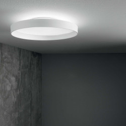 Lubinis LED šviestuvas FLY PL D45 3000K 26W baltas pigiau