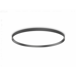 Lubinis LED šviestuvas FLY PL D90 3000K 65W juodas